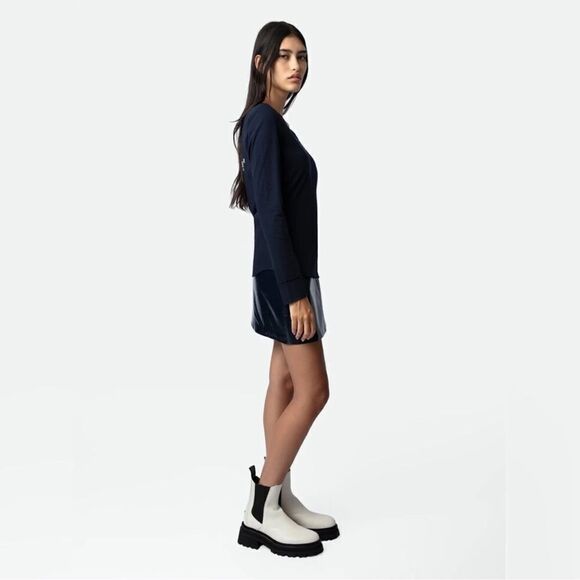 Zadig & Voltaire Chelsea Ride Boots NEW Size 37 - Picture 2 of 12